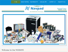 Tablet Screenshot of navpadonline.com